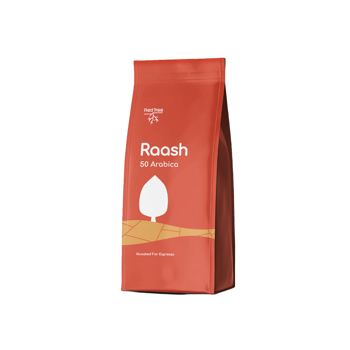 phee-redtree-raash-coffee-beans دانه قهوه راش ترکیبی 50 درصد عربیکا برشته کاری ردتری - Image 1