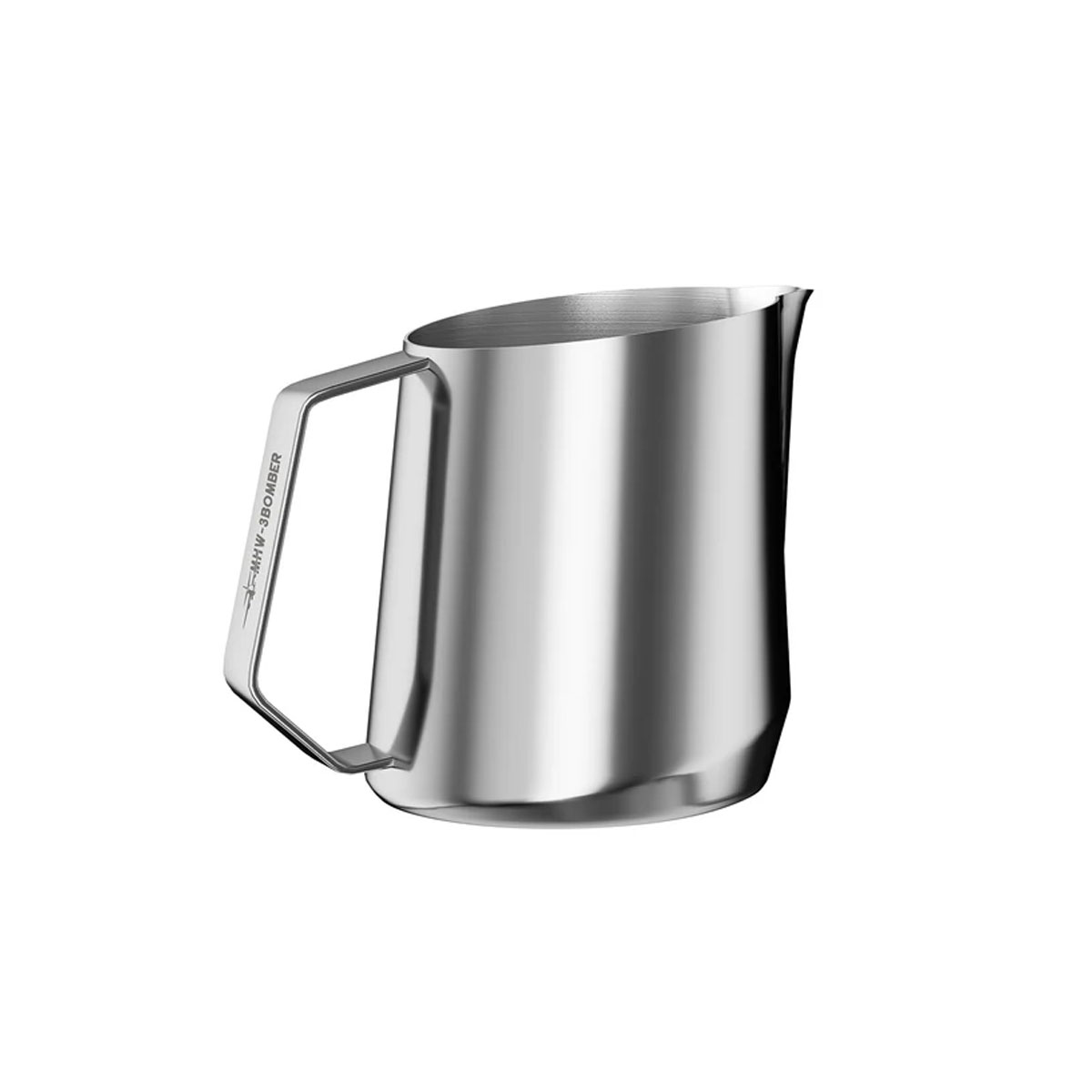 phee-bomber-GT-milk-pitcher-silver-02 پیچر بمبر مدل GT رنگ سیلور - Image 1