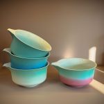 ست ۷ تکه ماچا گرادیشن سبز آبی و کرم - تصویر 4